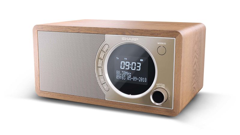 Radio SHARP DR-450 Brązowy zdjęcie 3