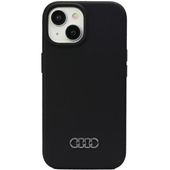 Audi Silicone Case iPhone 15 Plus 6.7" czarny/black hardcase