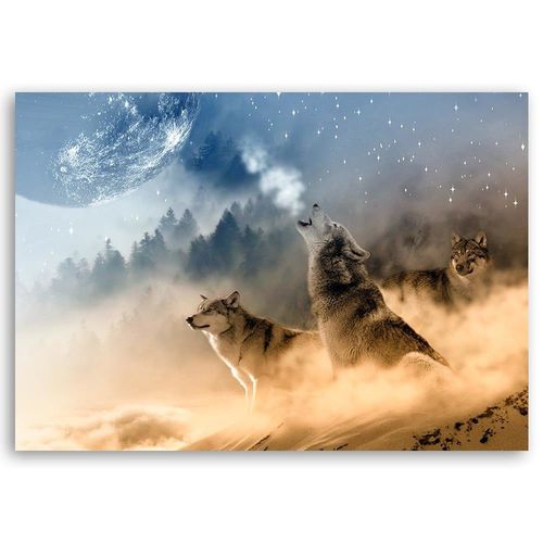 Deco Panel, Wyjące wilki 60x40 na Arena.pl