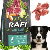 sucha karma dla psa rafi junior z jagnięciną 3 kg - 1 szt.