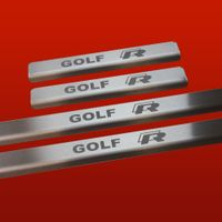 Listwa progowa VOLKSWAGEN GOLF MK6 GOLF R Stal nierdzewna 304 mat 4szt