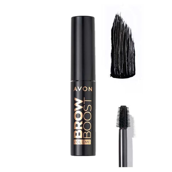 Avon Brow Boost Volume Żel do brwi - Soft Black zdjęcie 1