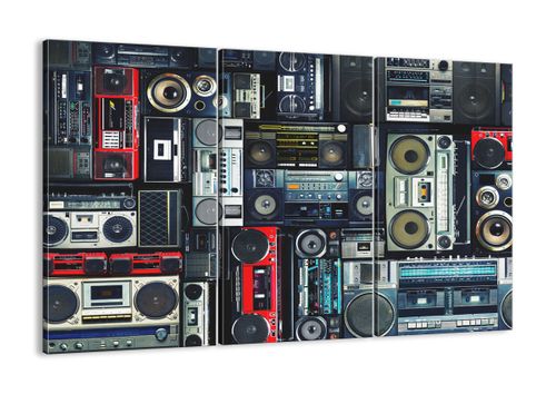 Obraz Na Płótnie - Technika Magnetofon - 105X70 Cm - Ce105X70-3875 na Arena.pl