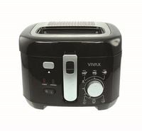 FRYTKOWNICA TRADYCYJNA OLEJOWA VIVAX DF-1800B CZARNA 1800W 2.5L