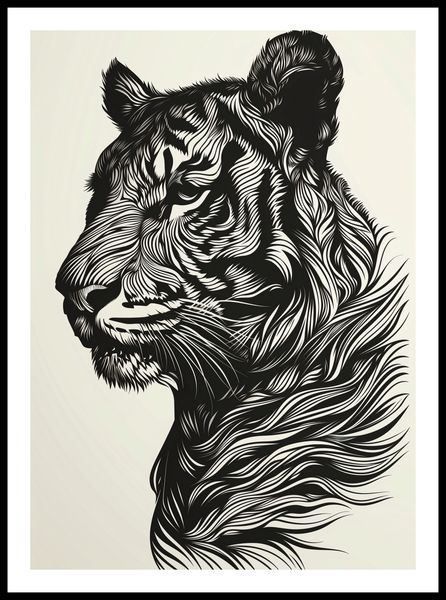 Plakat 50x70cm Tygrysi Gwizd zdjęcie 3