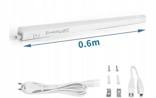 Lampka podszafkowa Led listwa T5 8W 60cm 3000K na Arena.pl