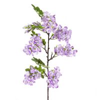Kwiat sztuczny wisteria NATU fioletowy x6