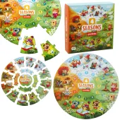 Puzzle 17 elementów. 4 niesamowite pory roku