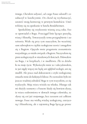 Misterium wiary. Jon Fosse w rozmowie z Eskilem Skjeldalem na Arena.pl