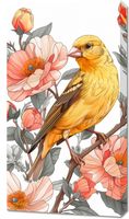 Obraz 50x90cm Wiosenny Śpiewaczek