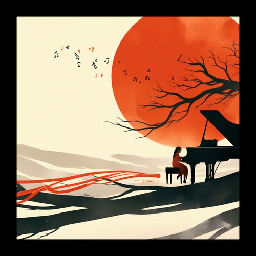 Plakat 20x20cm Pianistka na Arena.pl