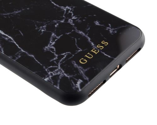 GUESS HARD CASE - iPhone XS Max - BLACK MARBLE na Arena.pl