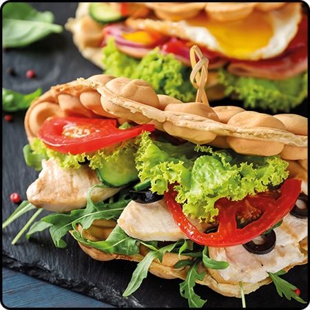 GOFROWNICA PYSZNE GOFRY BĄBELKOWE EGG BUBBLE MAKER zdjęcie 7