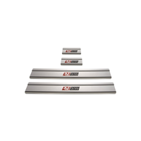 Listwa progowa FIAT 500X  ROSSO VELOCE Stal nierdzewna 304 połysk 4szt