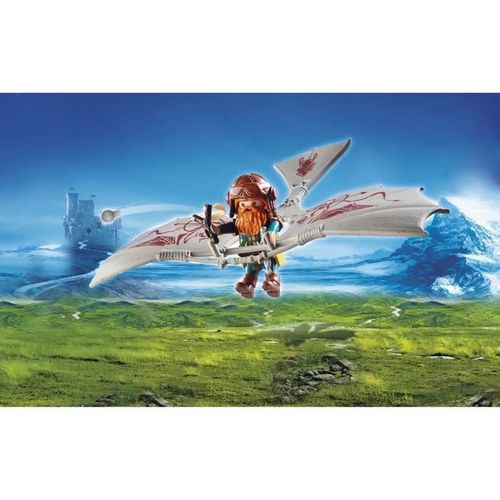 PLAYMOBIL 9342 Knights Dwarf Flying Machine na Arena.pl