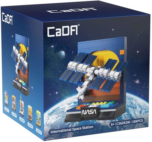 DUŻY ZESTAW KOSMICZNY KLOCKI KONSTRUKCYJNE CADA NASA WYSTAWA 1182 ELEMENTÓW na Arena.pl