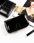 lakierowany portfel damski na karty - peterson