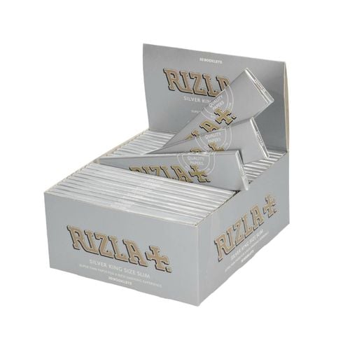 bibułka rizla king size slim || srebrna na Arena.pl