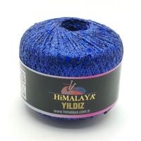 Kordonek metalizowany z cekinami Yildiz ( niebieski ) 58111