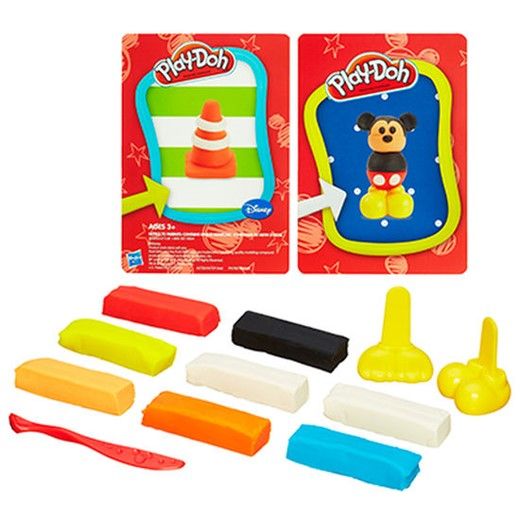 HASBRO A5729 PlayDoh Bajkowe KARTY Mickey mouse zdjęcie 3
