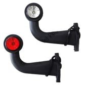 Lampa obrysowa LED Lampka biało-czerwona tył Mercedes Actros Axor Atego