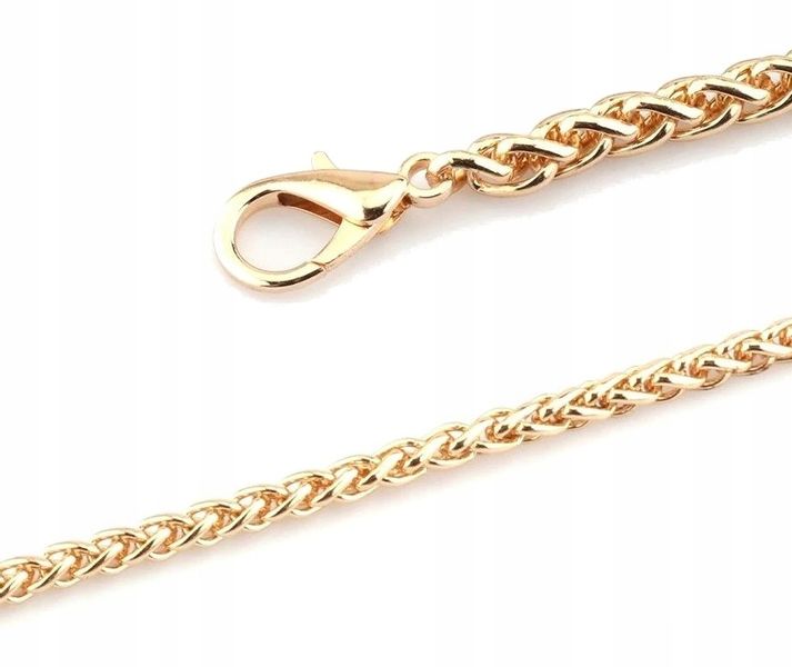 Pasek Złoty Do Torby Torebki Łańcuch Długi Metal zdjęcie 5