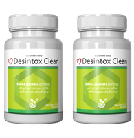 Desintox CLEAN Babka jajowata Czystek Rzepik Babka płesznika - zioła 60 kap