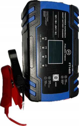 Falon-Tech Prostownik do akumulatora z funkcją naprawy 12V-8A / 24V -4A na Arena.pl
