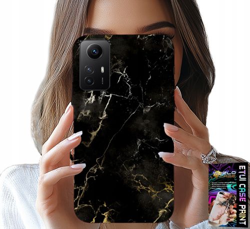 ETUI DO XIAOMI NOTE 12S 4G - KAMIENNE ELEGANCKIE WZORY FUTERAŁ CASE na Arena.pl