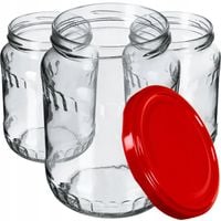 Słoik 720ml Słoiki Na Przetwory Zakrętki fi82 8szt