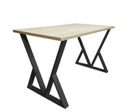 Stół do salonu kuchni 70x120x28 LOFT V czarny Dąb Sonoma