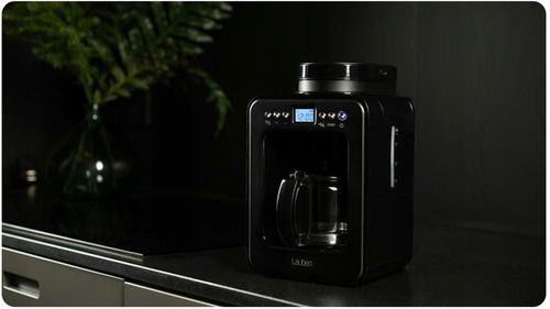 Ekspres Do Kawy Przelewowy z Młynkiem i Wielorazowym Filtrem Mały Rozmiar na Arena.pl