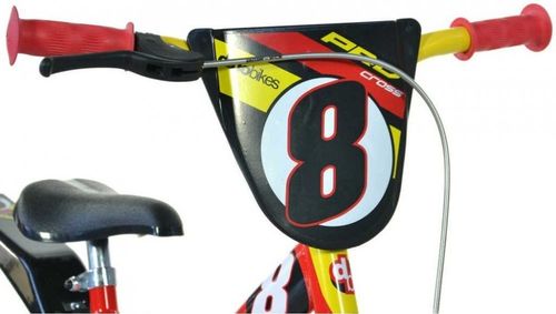 Rower dziecięcy Dino 123GLN czerwony 12" na Arena.pl