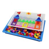 KX7527 Puzzle pinezki grzybki 296szt