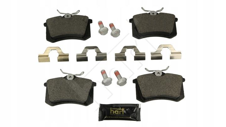 Klocki Tył PREMIUM - Audi A3 A4 A6 / Octavia Bora zdjęcie 1