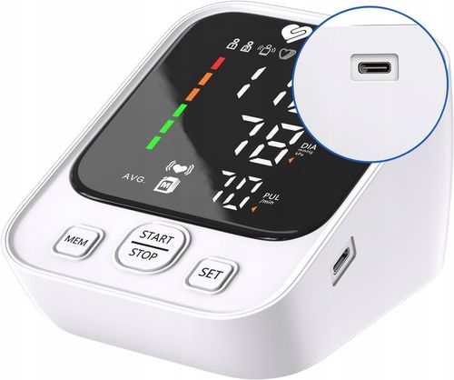 CIŚNIENIOMIERZ NARAMIENNY Automatyczny ZASILANIE USB MÓWI PO POLSKU ARYTMIA na Arena.pl