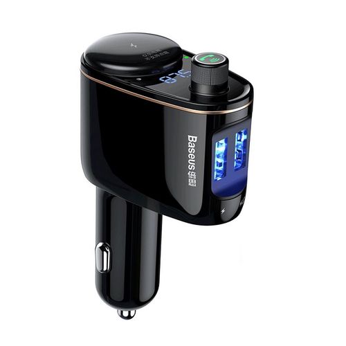 Baseus Locomotive Transmiter Ładowarka FM Bluetooth 2xUSB na Arena.pl