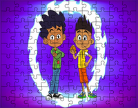 Puzzle tradycyjne Sammy i Raj w pętli czasu