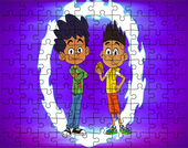 Puzzle tradycyjne Sammy i Raj w pętli czasu