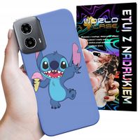 ETUI CASE DO MOTOROLA MOTO G34 5G - STICH WZORY Z BAJEK PSI PATROL GABI