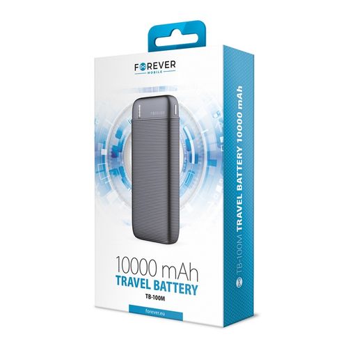 Forever power bank TB-100M 10000 mAh czarny na Arena.pl