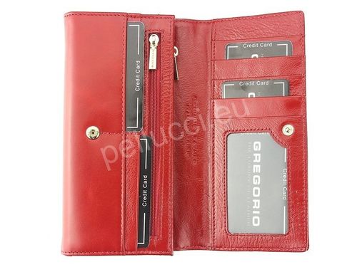 Portfel damski skórzany PELLUCCI N120 Niebieski na Arena.pl