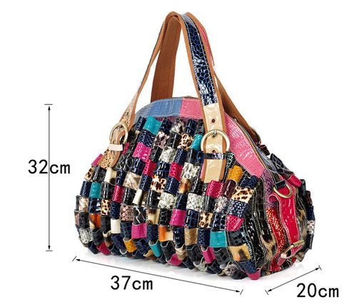 Torebka  Damska - PATCHWORK - NOWA KOLEKCJA na Arena.pl