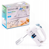 Lekki mikser ręczny blender CICHY 400W TURBO 5 pręd Sencor SHM 5203-EUE3