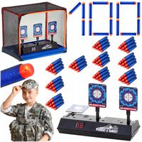 TARCZA ELEKTRONICZNA DO STRZELANIA CYFROWA LICZNIK BOX STRZAŁKI 100 SZTUK