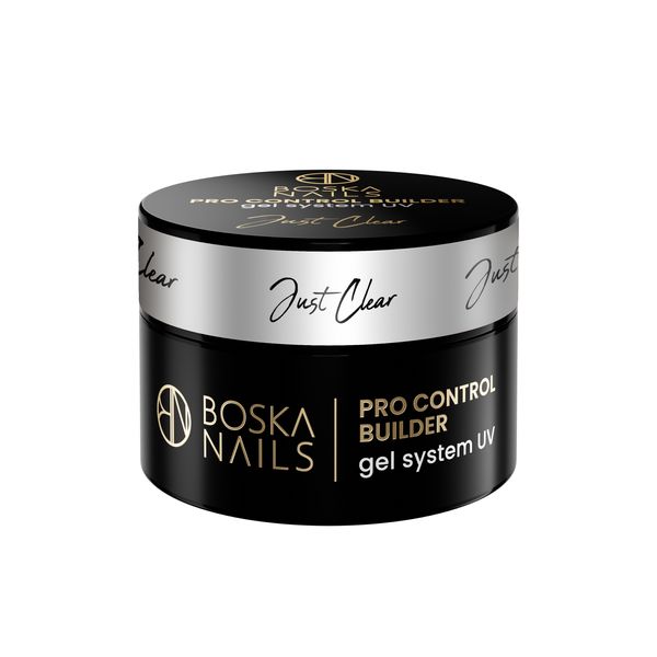 BOSKA NAILS Żel budujący do paznokci PRO CONTROL BUILDER - Just Clear 50ml zdjęcie 1