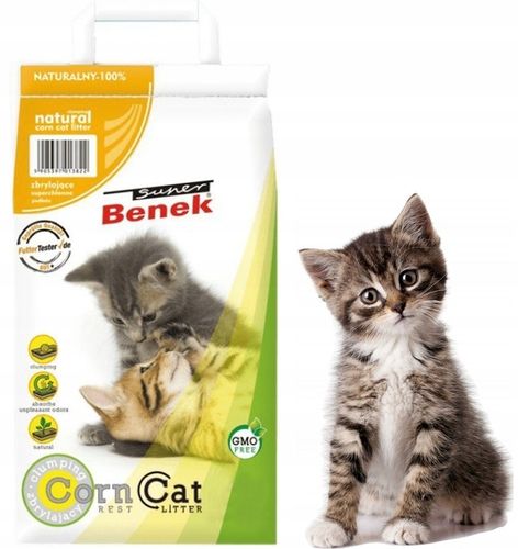 SUPER BENEK - Corn cat kukurydziany 14l na Arena.pl