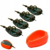 Zestaw Koszyków do Metody 30g, 40g, 50g, 60g + Forma Method Feeder Foremka