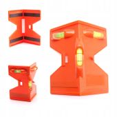 POZIOMICA KĄTOWA NAROŻNA DO SŁUPKÓW SŁUPÓW PŁOTÓW OGRODZEŃ NA MAGNES