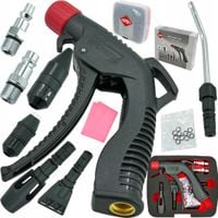 PISTOLET DO PRZEDMUCHU + KOMPLET 7 DYSZ 45029 AIRPRESS